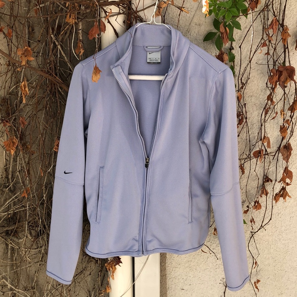 Nike Lavender Purple Zipper Jacket | S